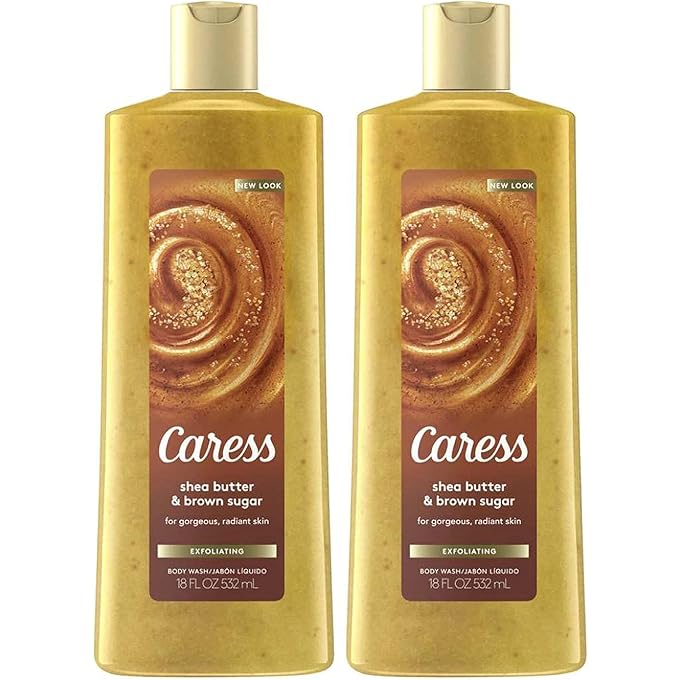 Caress Evenly Gorgeous Exfoliating Body Wash 18 oz (Pack of 2) - Image 1